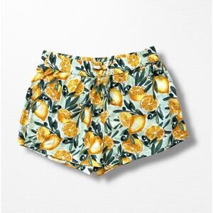 NWT Abercrombie Kids Linen Blend Pull On Shorts, Size 11/12